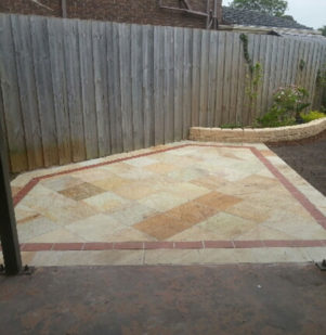 Sandstone Paving
