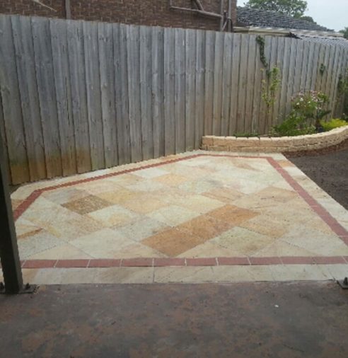 Sample: Sandstone Paving