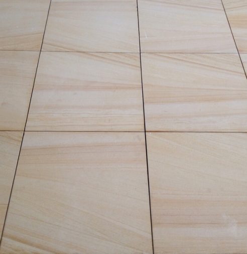 Sample: Teak Sandstone Paving