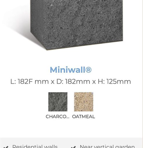 Sample: Miniwall