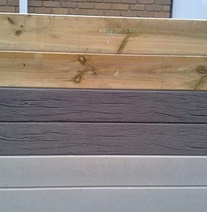 Railway Timber Look Sleepers