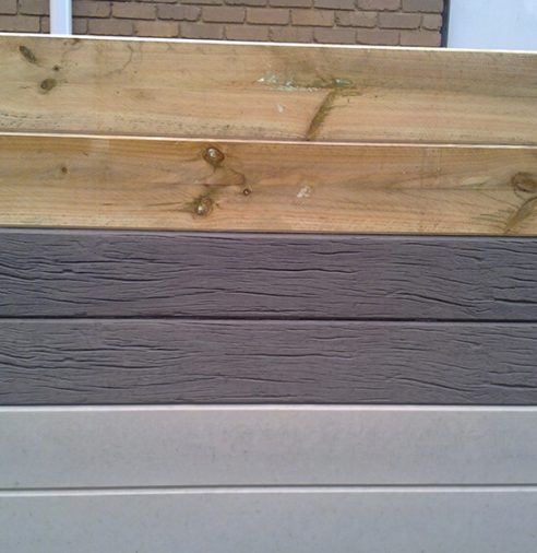 Sample: Railway Timber Look Sleepers