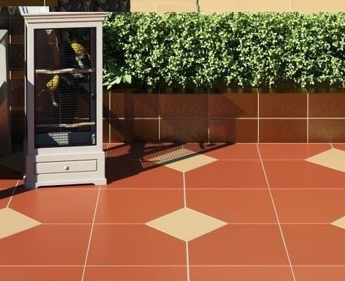 Sample: Terracotta Paving