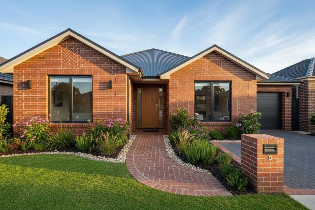 Enhancing Street Appeal With Quality Brickwork And Finishing Details In Residential Landscaping